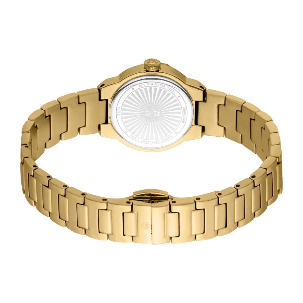 Women Eclisse Golden Watch Set - Image 4