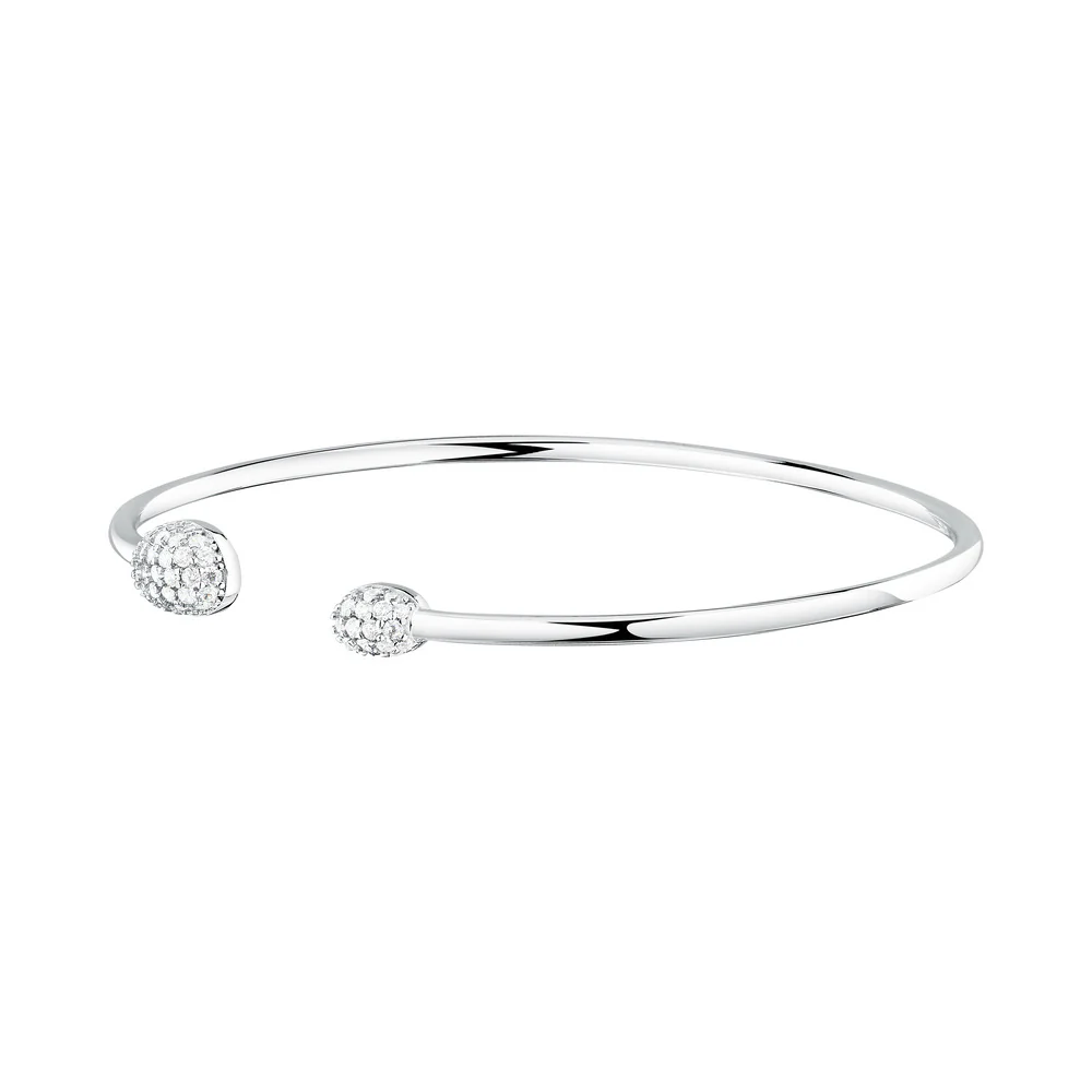 Women Pave Bangle - Image 2