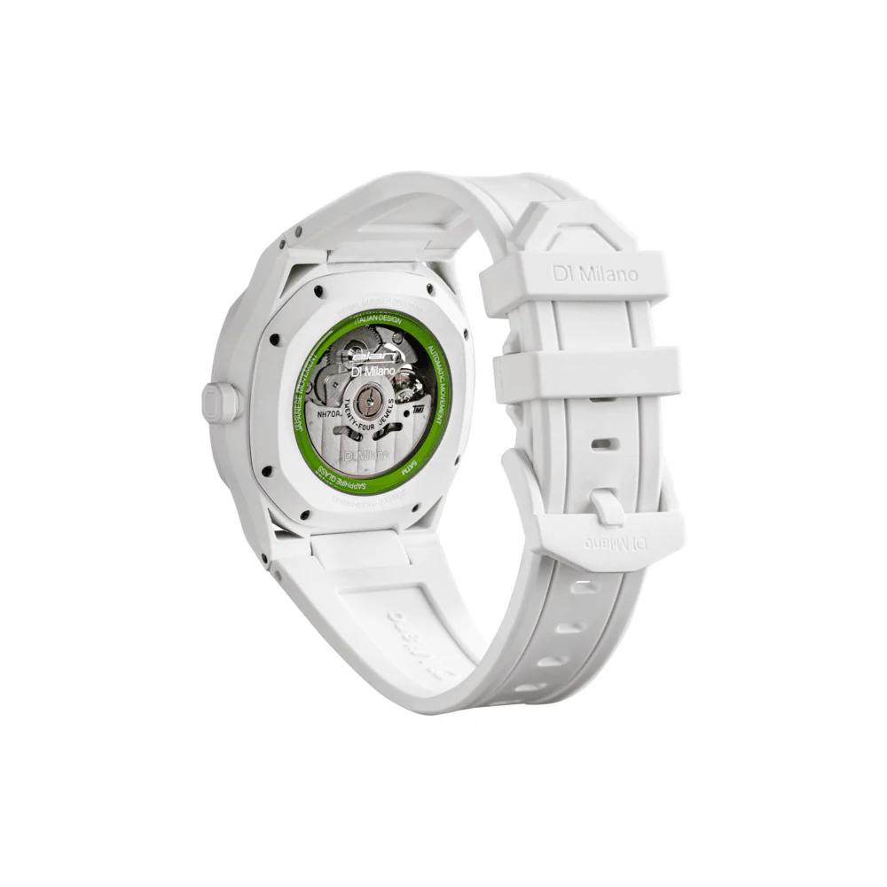 Men Elan White Watch - Image 3