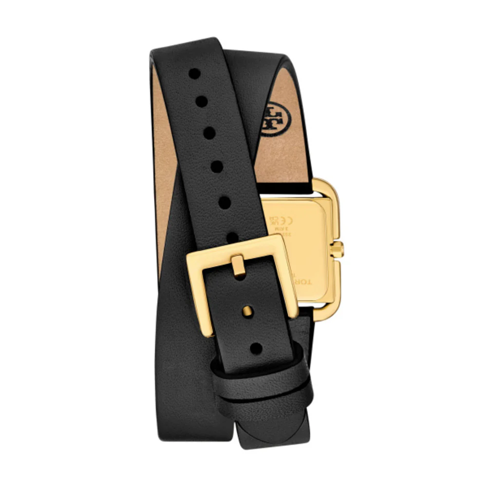 Women The Kira Square Small Gold Watch - Image 3