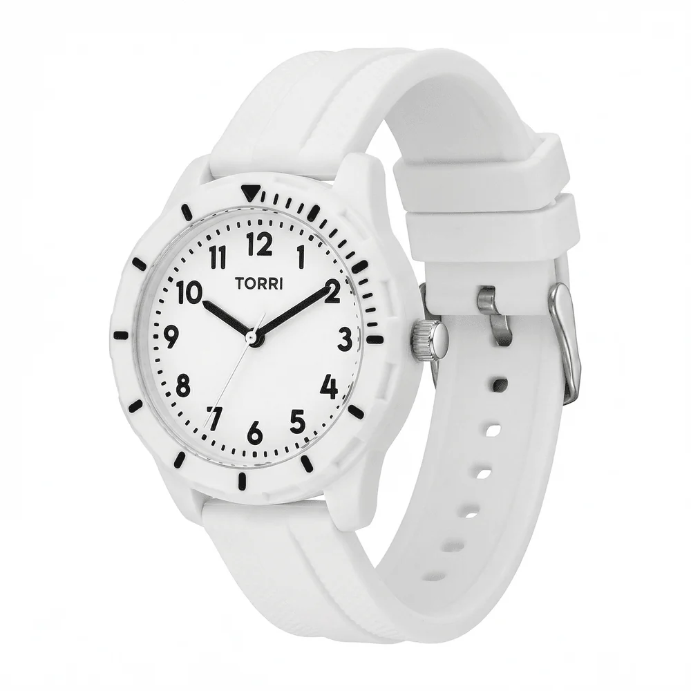 Kids White Watch - Image 2