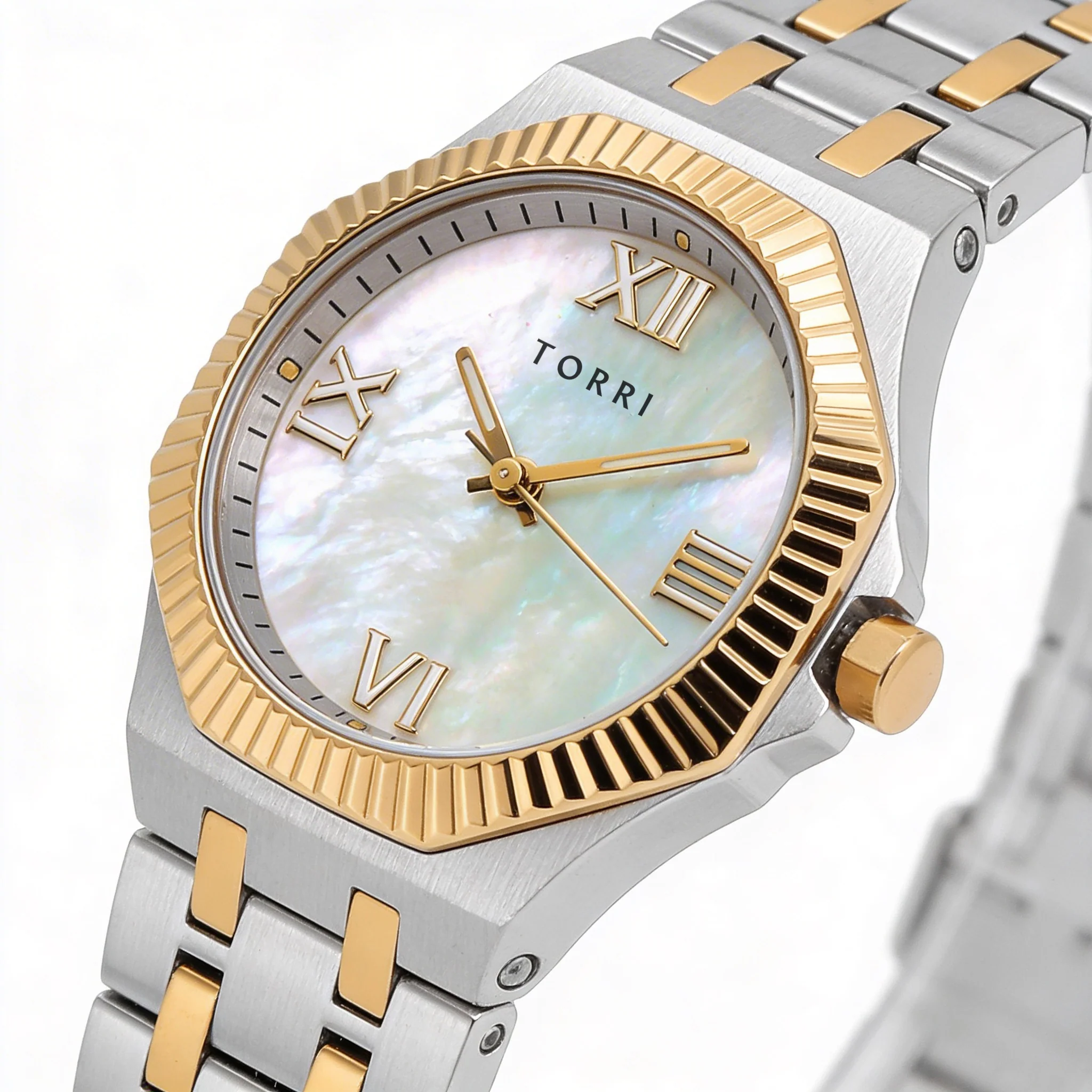Women Two Tone Watch - Image 2