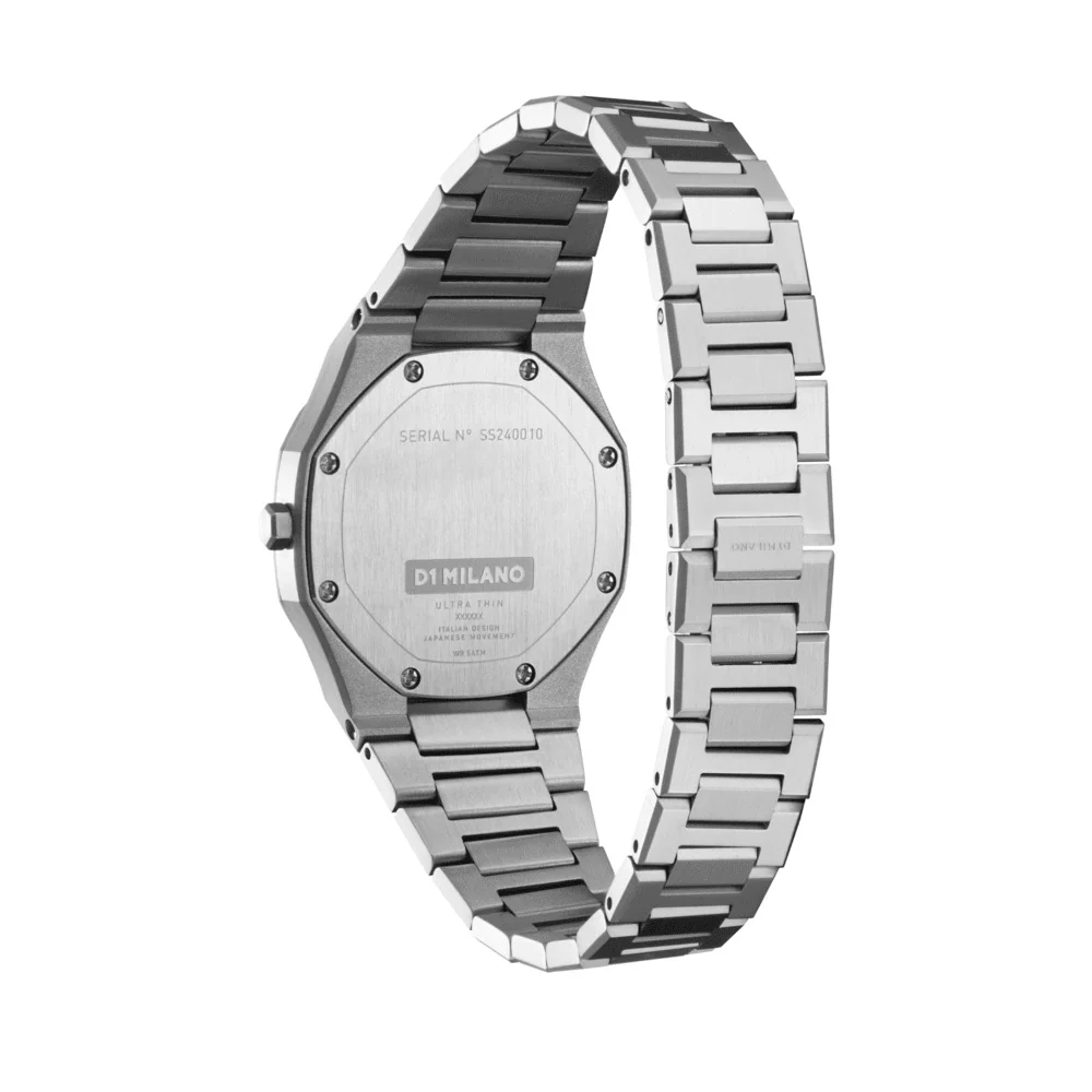 Women Ultra Thin Silver Watch - Image 4