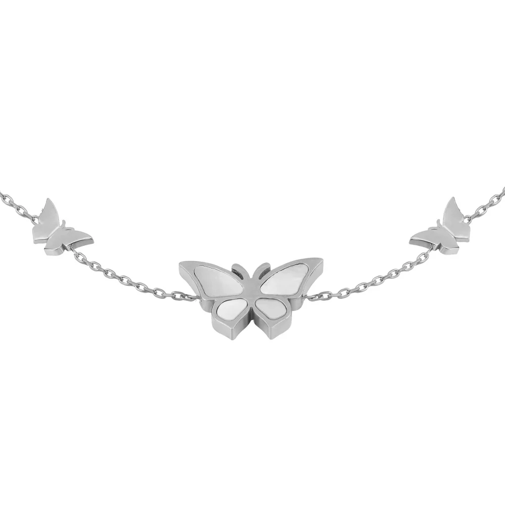Women Bettina ButterFly Silver Bracelet - Image 4