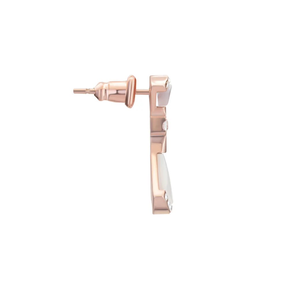 Women Bianca Rose Gold Earring - Image 4