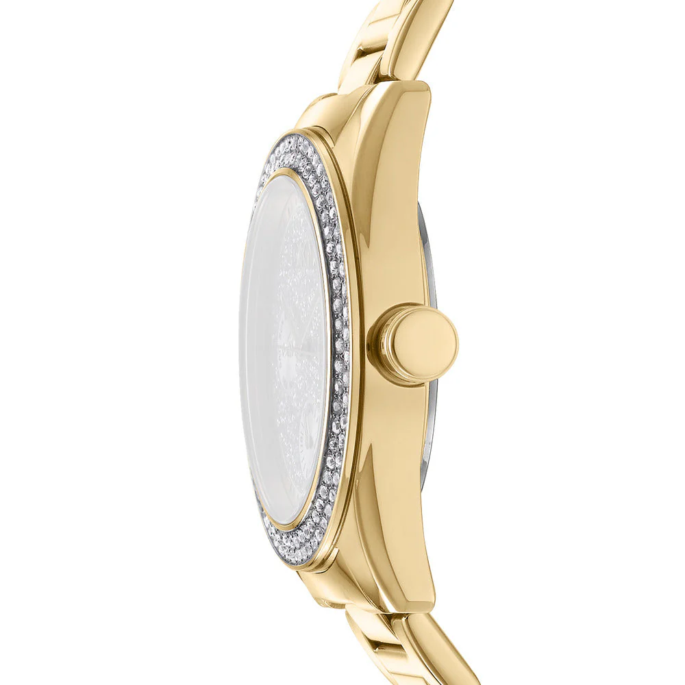 Women Chambers Multi Glitz Gold Watch - Image 2