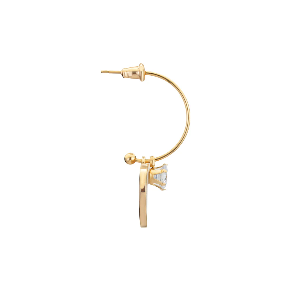 Women Concetta Golden Earring - Image 4