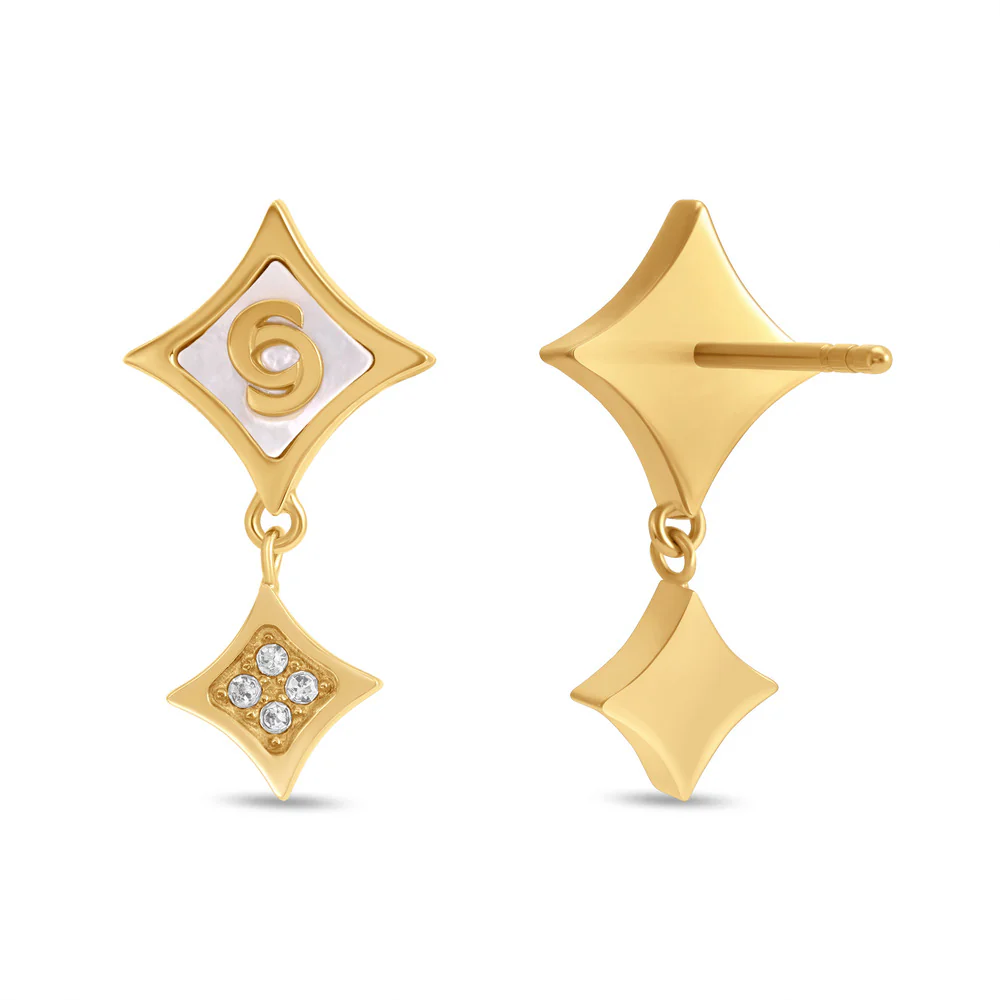 Women Francesca Gold Earring - Image 3