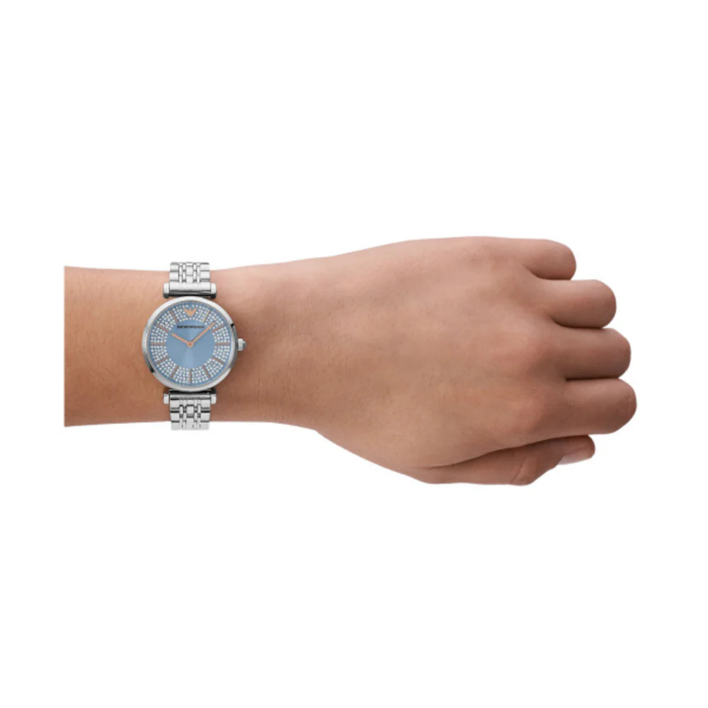 Women Gianni T-Bar Blue Watch - Image 4