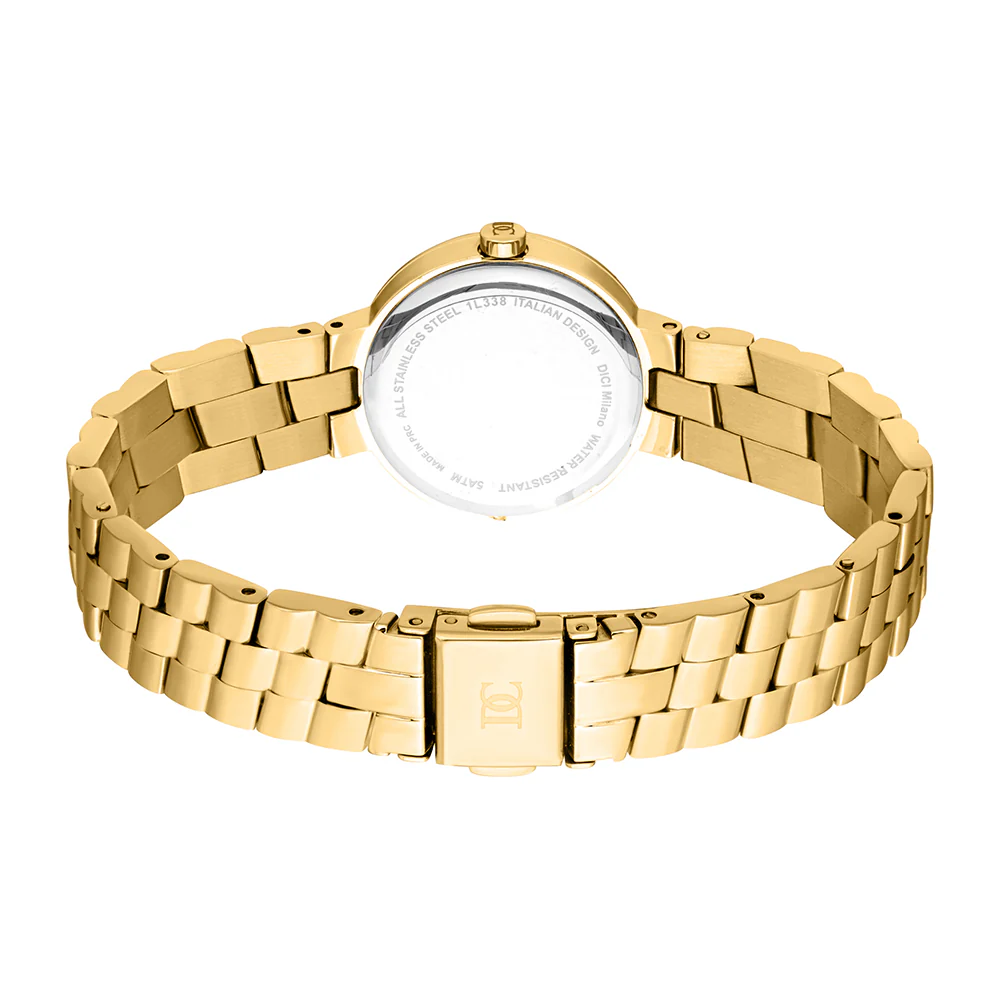 Women Gioconda Golden Watch - Image 3