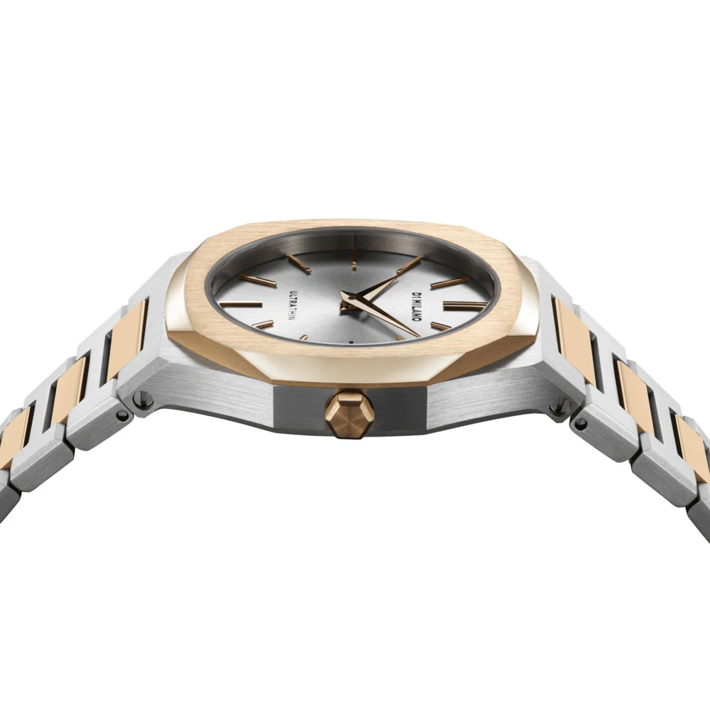 Women Ultra Thin Two Tone Watch - Image 3