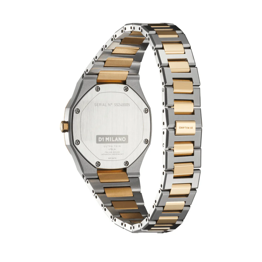 Women Ultra Thin Two Tone Watch - Image 4